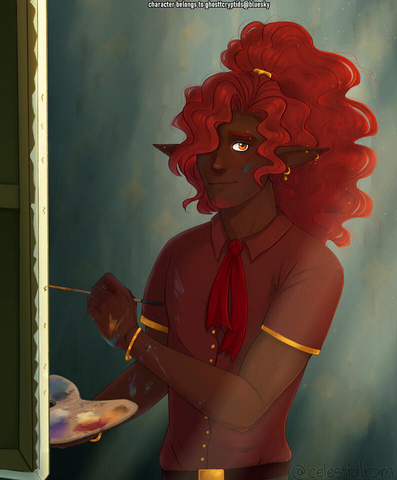 character belongs to @ghosttcryptids.bsky.social